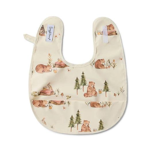 Bears Snuggle Bib - Aster & Ruby