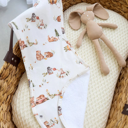 Organic Cotton Burp Cloth Bears