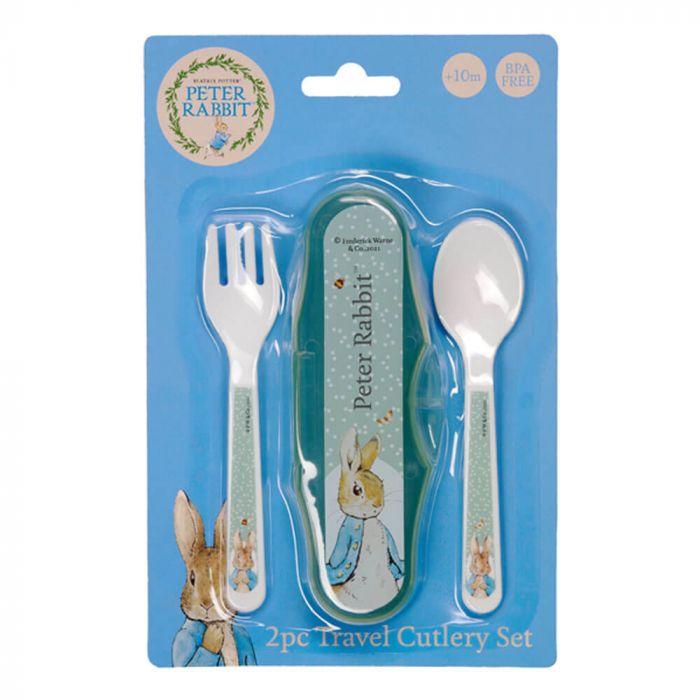 Beatrix Potter 2pc Travel Cutlery Set-Aster & Ruby