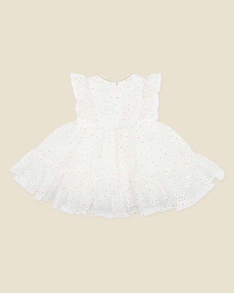 Bebe Daisy Glitter Dress - Aster & Ruby