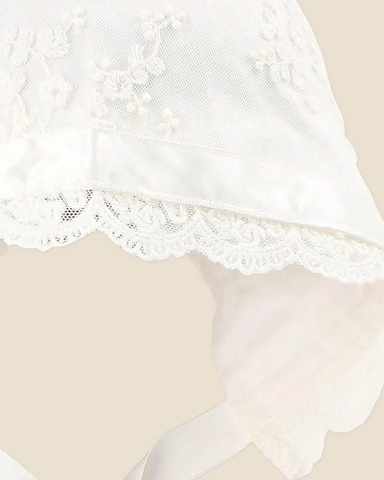 Bebe Lace Bonnet - Aster & Ruby