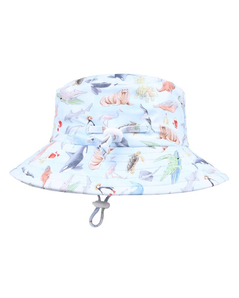 Bebe Marco Print Sun Hat - Aster & Ruby