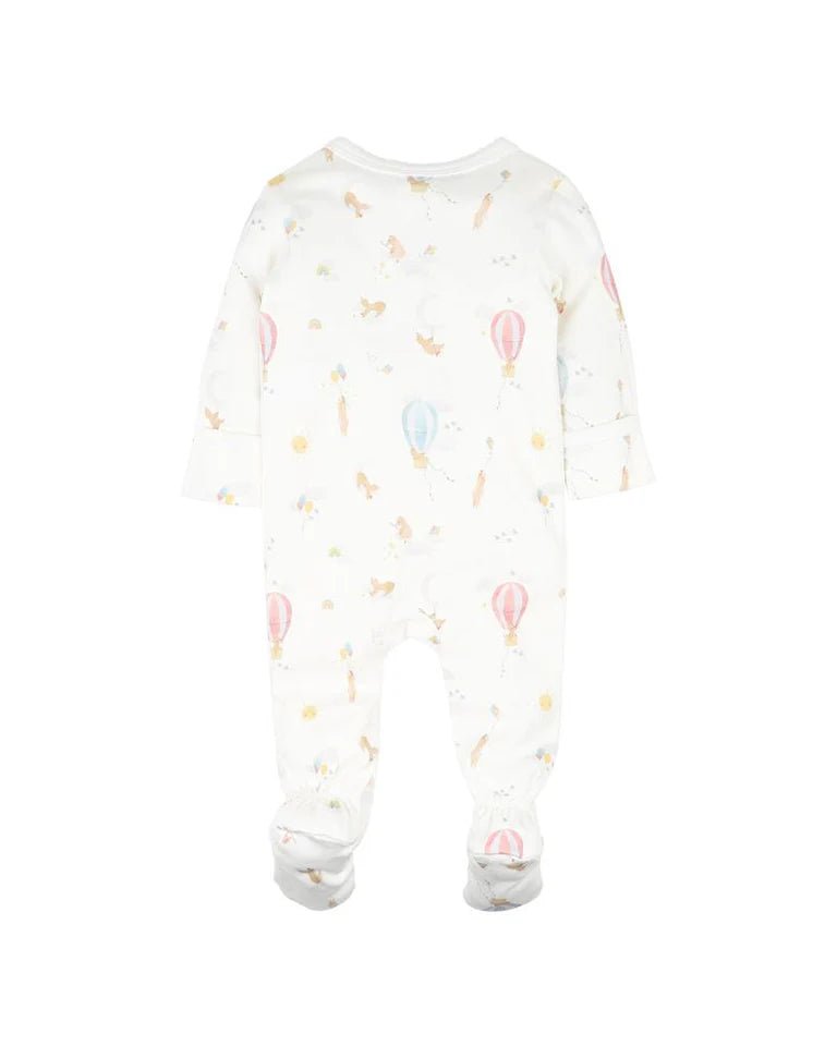 Bebe Morgan Print LS Zip Onesie - Aster & Ruby