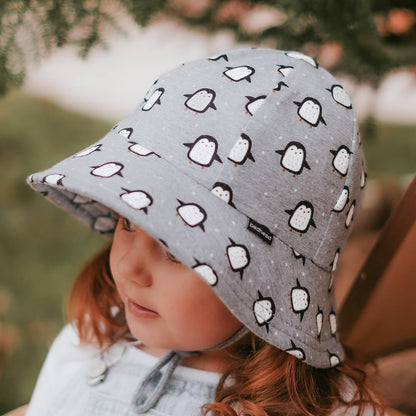 Bedhead Toddler Bucket Sun Hat Penguin-Aster & Ruby