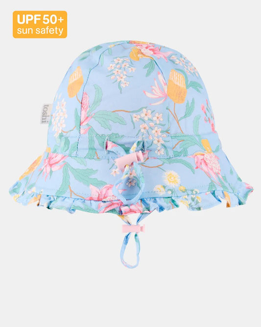 Bell Hat Matilda Waratah Sky - Aster & Ruby