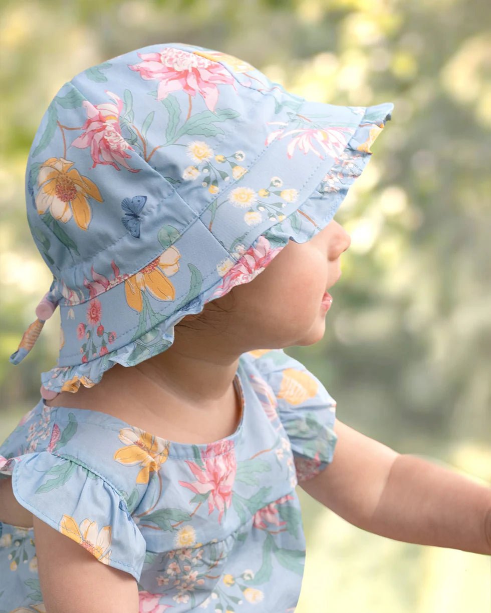 Bell Hat Matilda Waratah Sky - Aster & Ruby