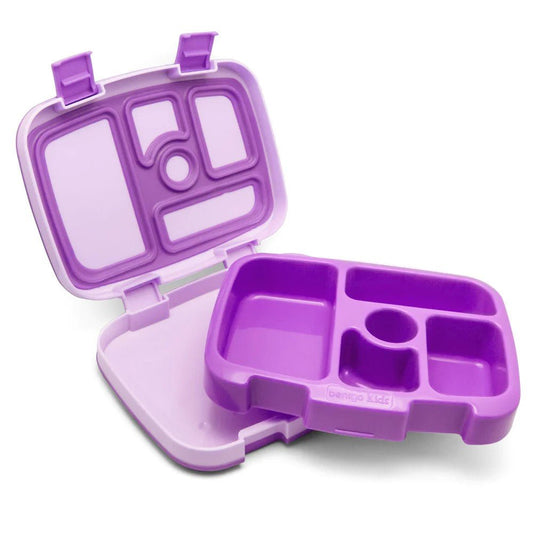 Bentgo Kid’s Leakproof Bento Lunch Box Purple-Aster & Ruby