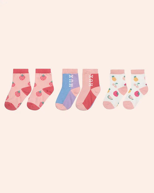 Best Socks Ever 3 Pack Tutti Frutti - Aster & Ruby