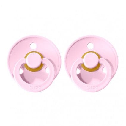 BIBS Pacifier 2pk Baby Pink - Aster & Ruby