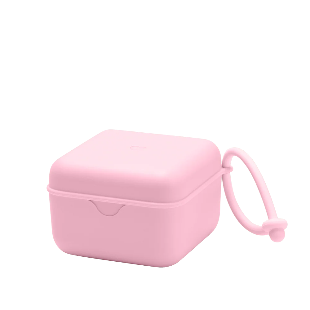 Pacifier Box Baby Pink