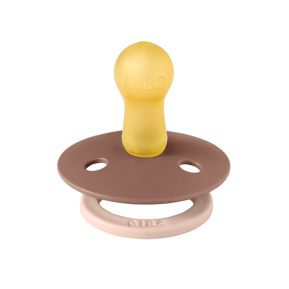 BIBS Pacifier Fusion Colour Blush/Woodchuck Mix | Aster & Ruby