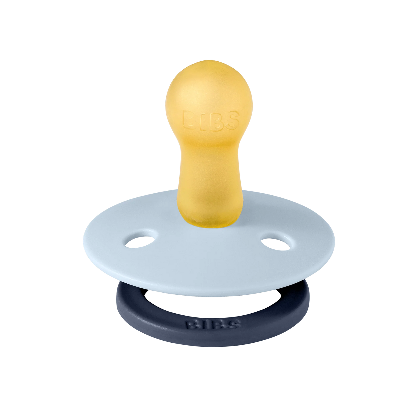 BIBS Pacifier Fusion Colour Baby Blue/Petrol Mix | Aster & Ruby