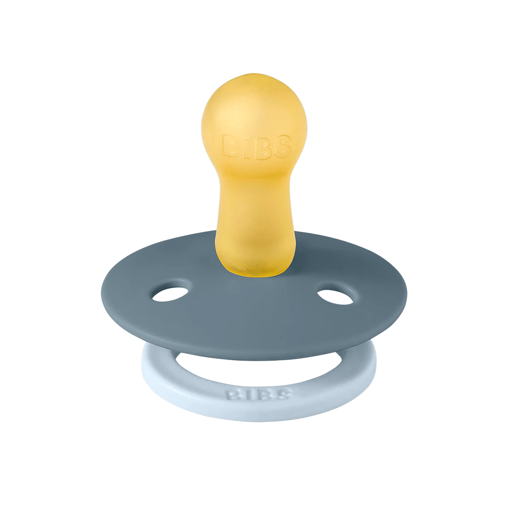 BIBS Pacifier Fusion Colour Baby Blue/Petrol Mix | Aster & Ruby