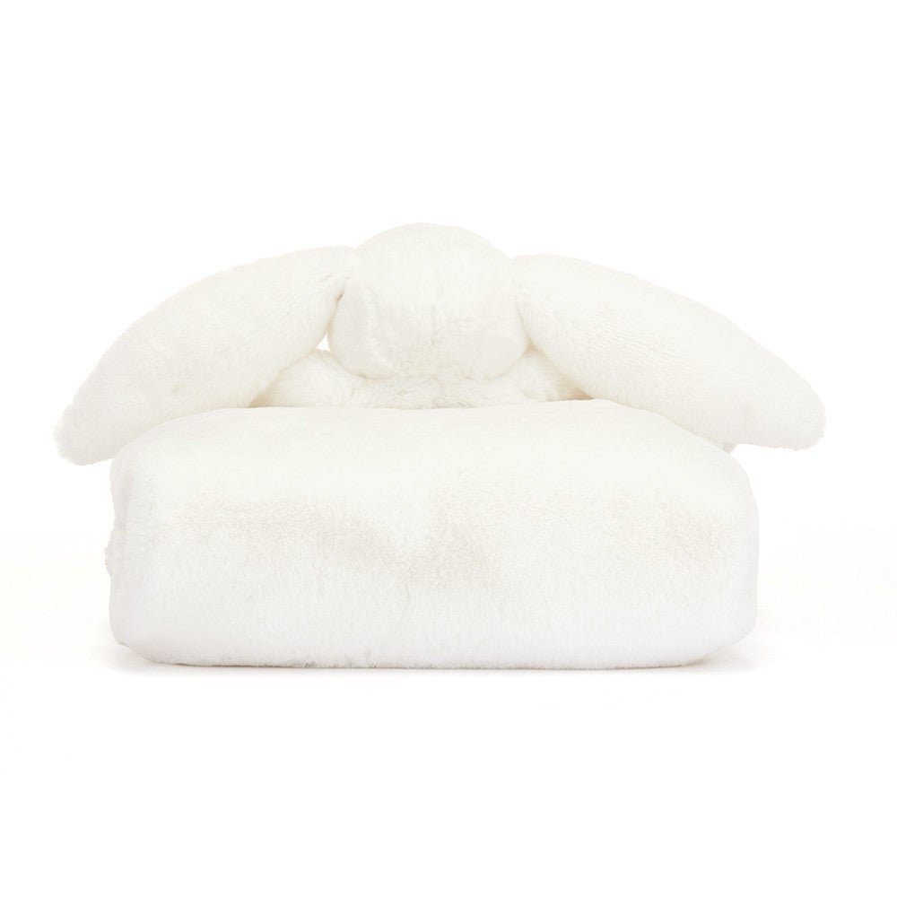 Blankie Bashful Luxe Bunny Luna - Aster & Ruby
