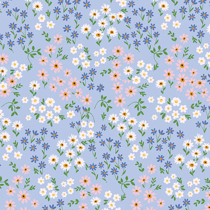 Blue Floral Kids Keep Cup 8oz