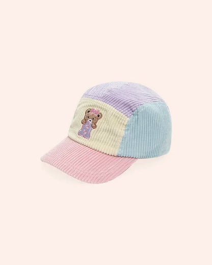 Blush Colour Block Cord Cap - Aster & Ruby