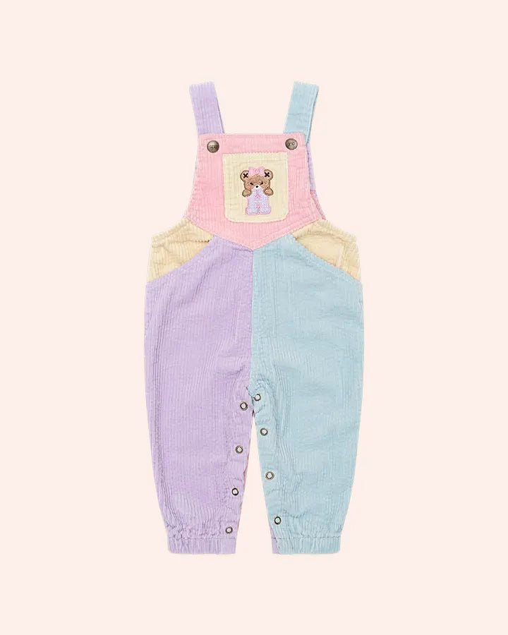 Blush Colour Block Overall - Aster & Ruby