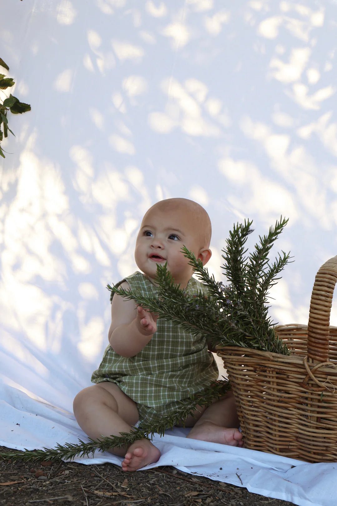 BOBBIE ROMPER | THYME - Aster & Ruby