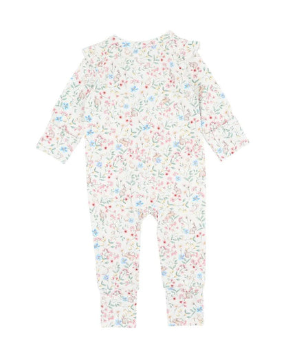 Bonnie Organic Long Sleeve Zipsuit - Aster & Ruby