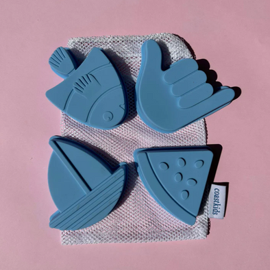 Shelley Beach Moulds Bright Blue