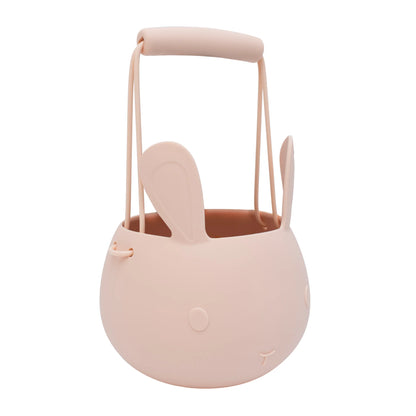 We Might Be Tiny Easter Bunny Basket - Blush