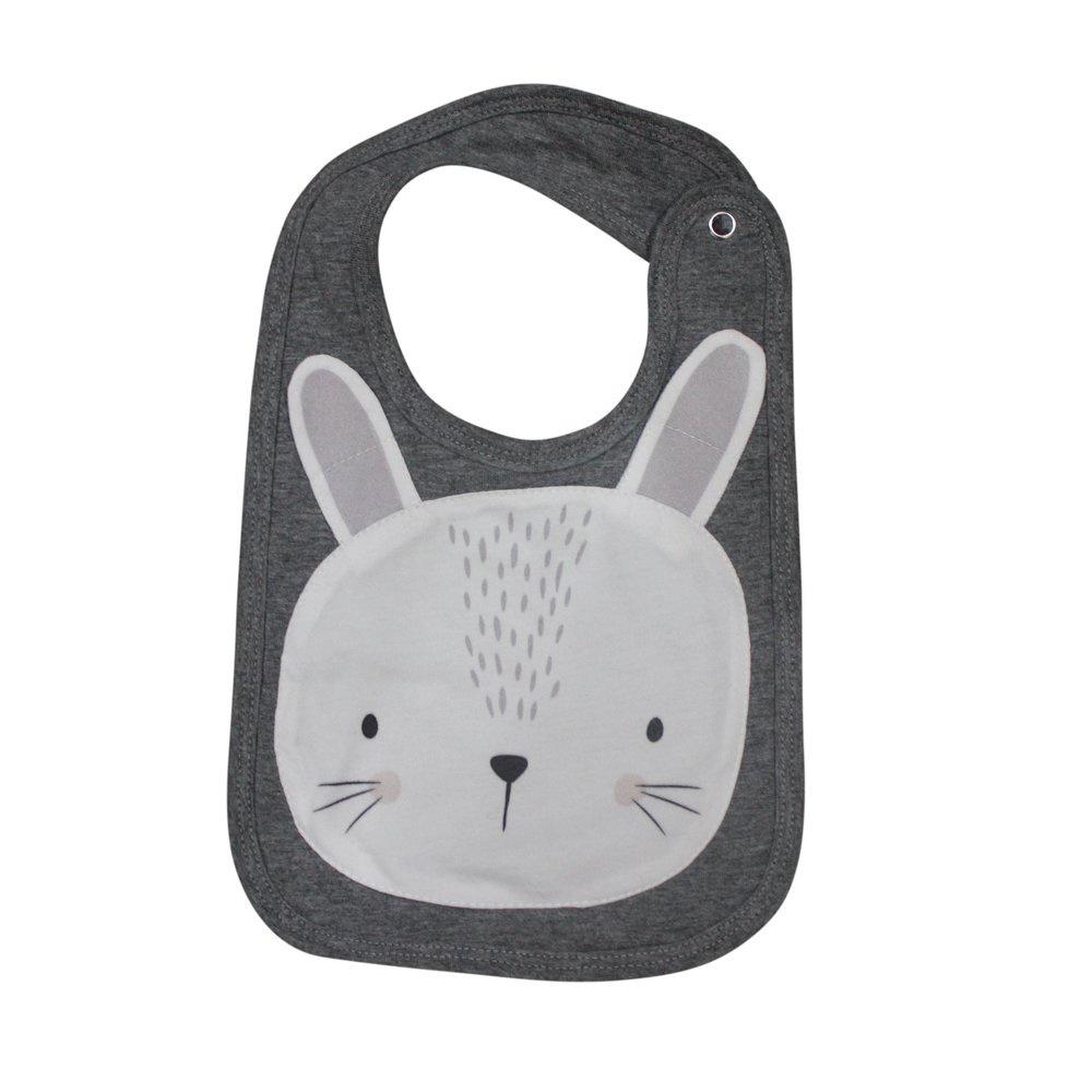 Bunny Face Bib-Aster & Ruby