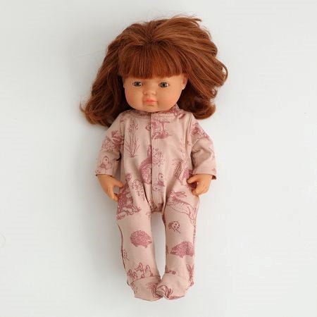 Burrow & Be Doll Sleepsuit Forest Friends-Aster & Ruby