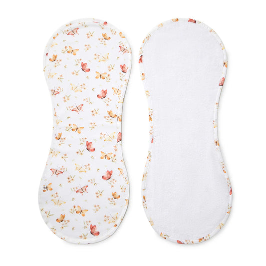 Organic Cotton Burp Cloth Butterfly