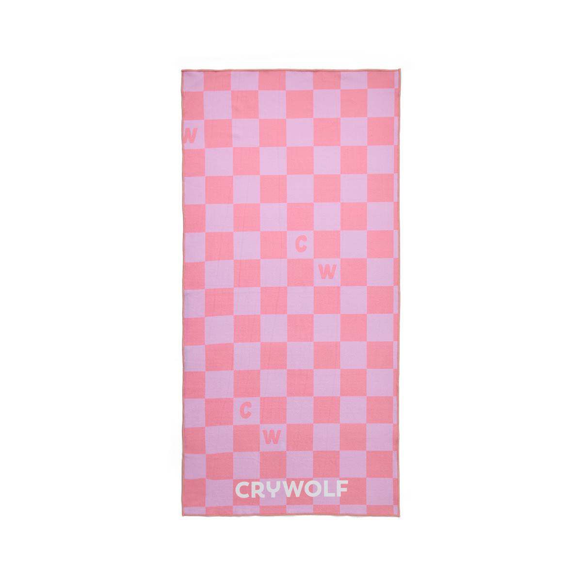 Rapid Dry Towel Flamingo Check