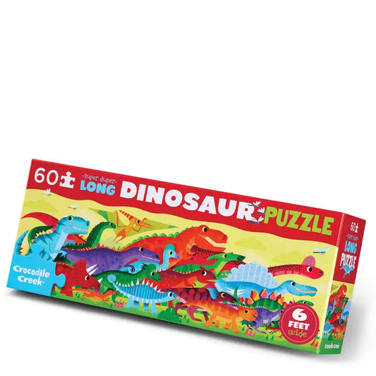 Super Duper Long Puzzle 60 Pc Dino World