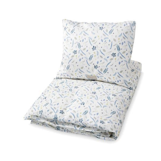 Cam Cam Copenhagen Bedding Set - Pressed Leaves Blue - Aster & Ruby