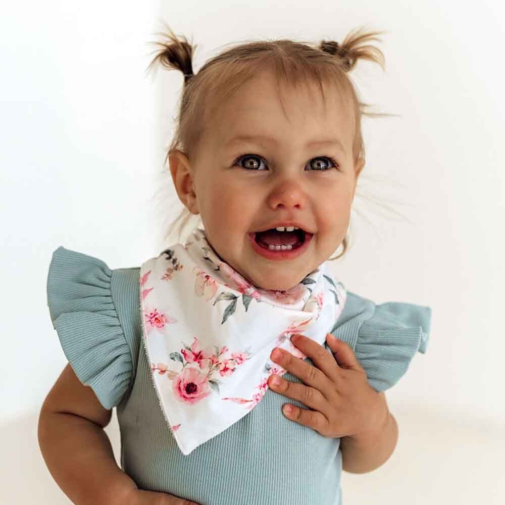 Snuggle Hunny Kids Camille Organic Dribble Bib | Aster & Ruby