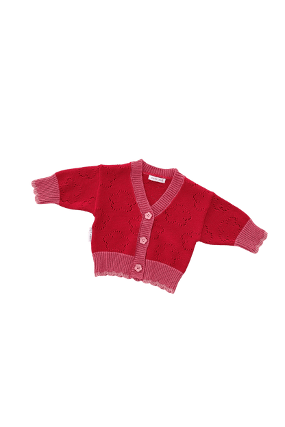 CARDIGAN | SCARLET - Aster & Ruby
