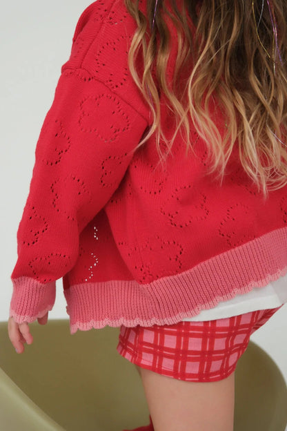 CARDIGAN | SCARLET - Aster & Ruby