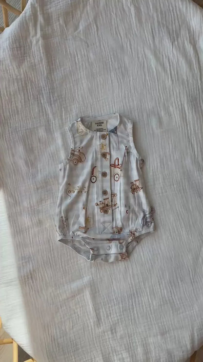 Toy Parade - Button-up Romper