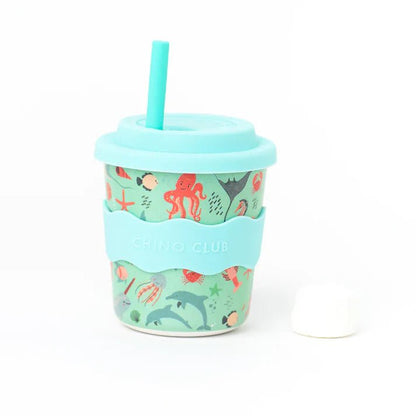 Chino Club Baby Chino Cup & Straw - Aster & Ruby