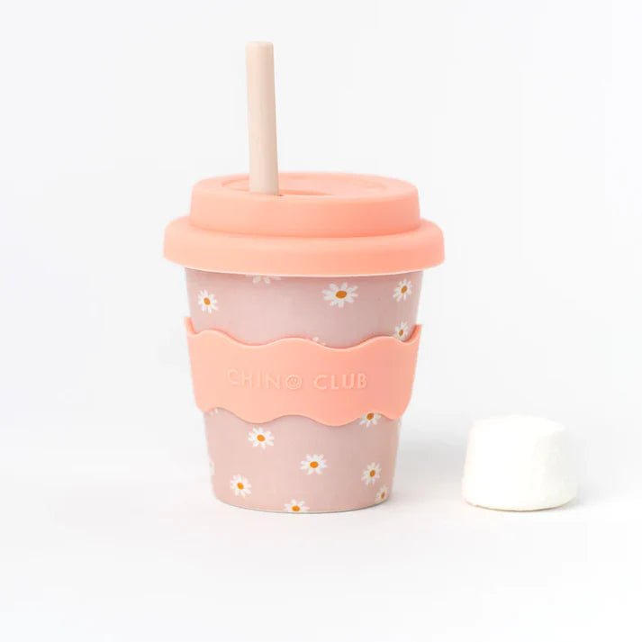 Chino Club Baby Chino Cup & Straw - Aster & Ruby