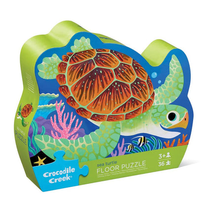 Classic Floor Puzzle 36 pc Sea Turtle - Aster & Ruby