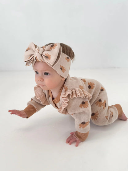 CLASSIC KNIT ROMPER | HAZEL - Aster & Ruby