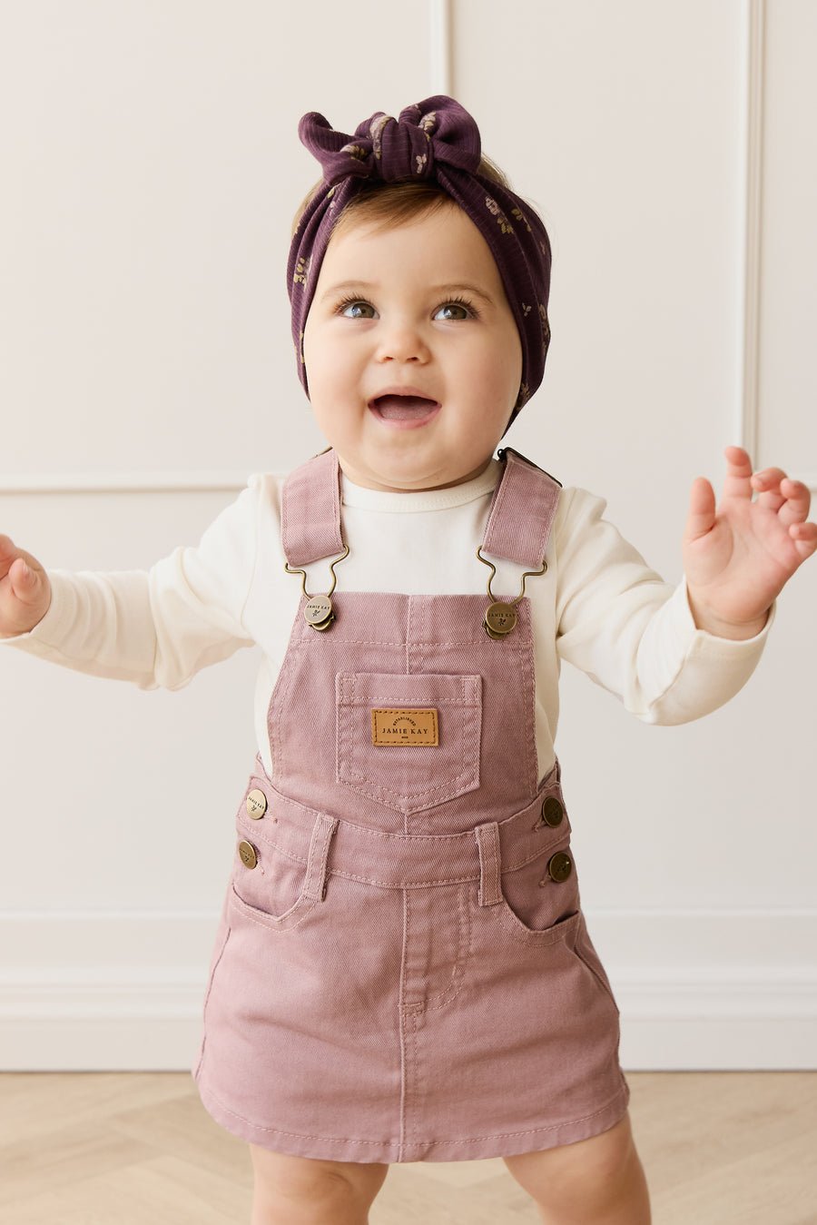 Classic Overall Dress Dreamy Pink - Aster & Ruby