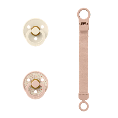 Colour Dummy Loop Clip Gift Set - Blush