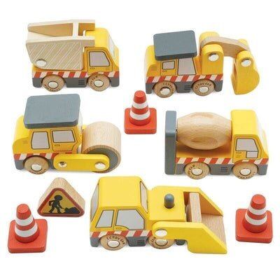 Construction Toy Cars Trucks Diggers 7 Pc – Aster & Ruby