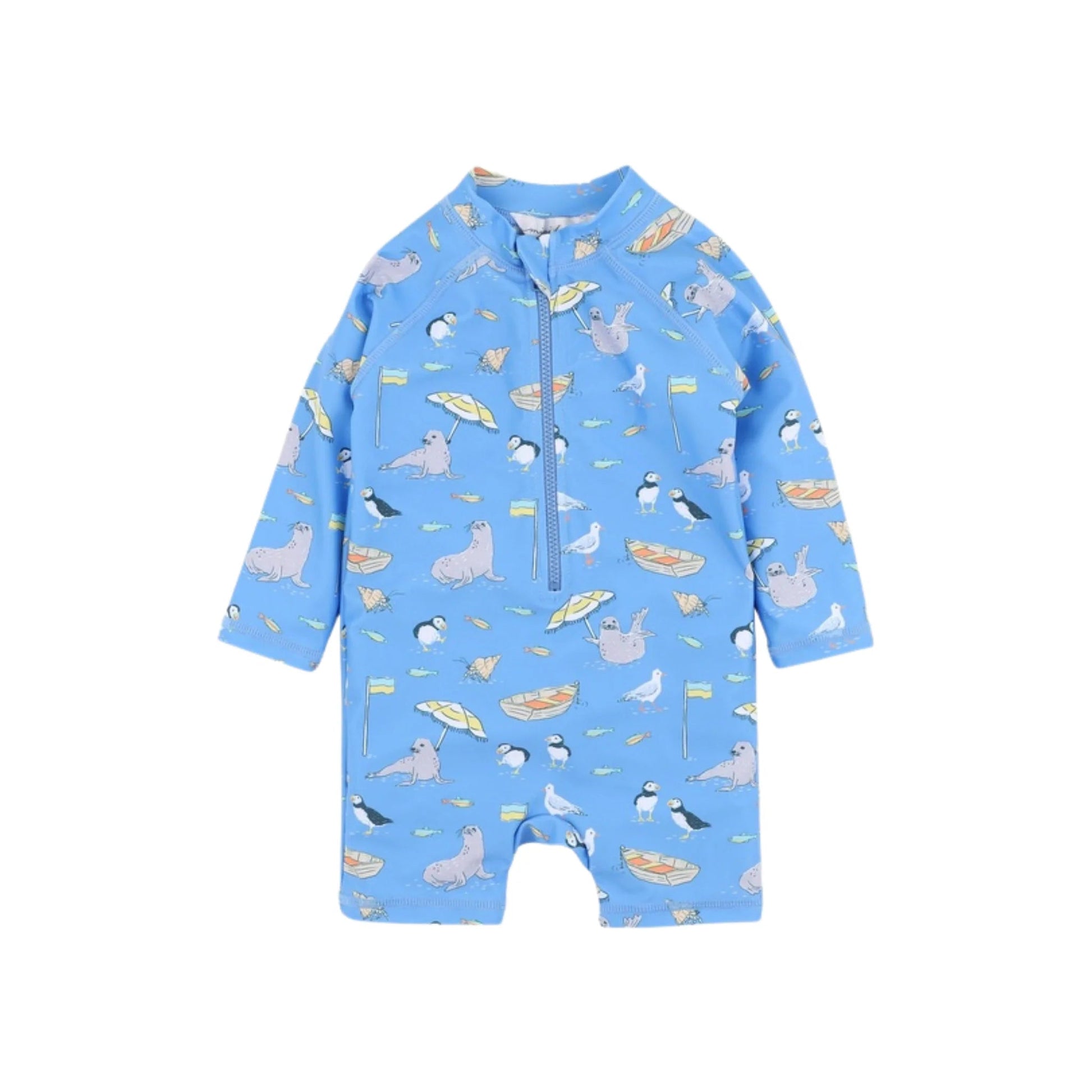 Conway Print LS Rash Suit - Aster & Ruby