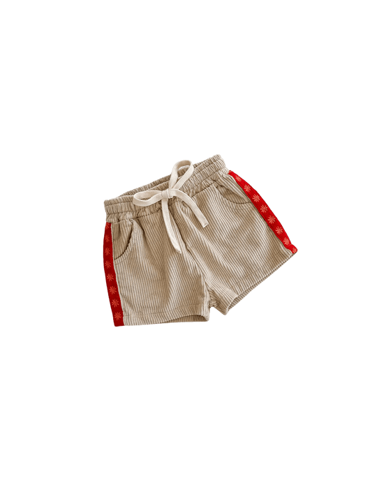 Cord Shorts | Chilli - Aster & Ruby