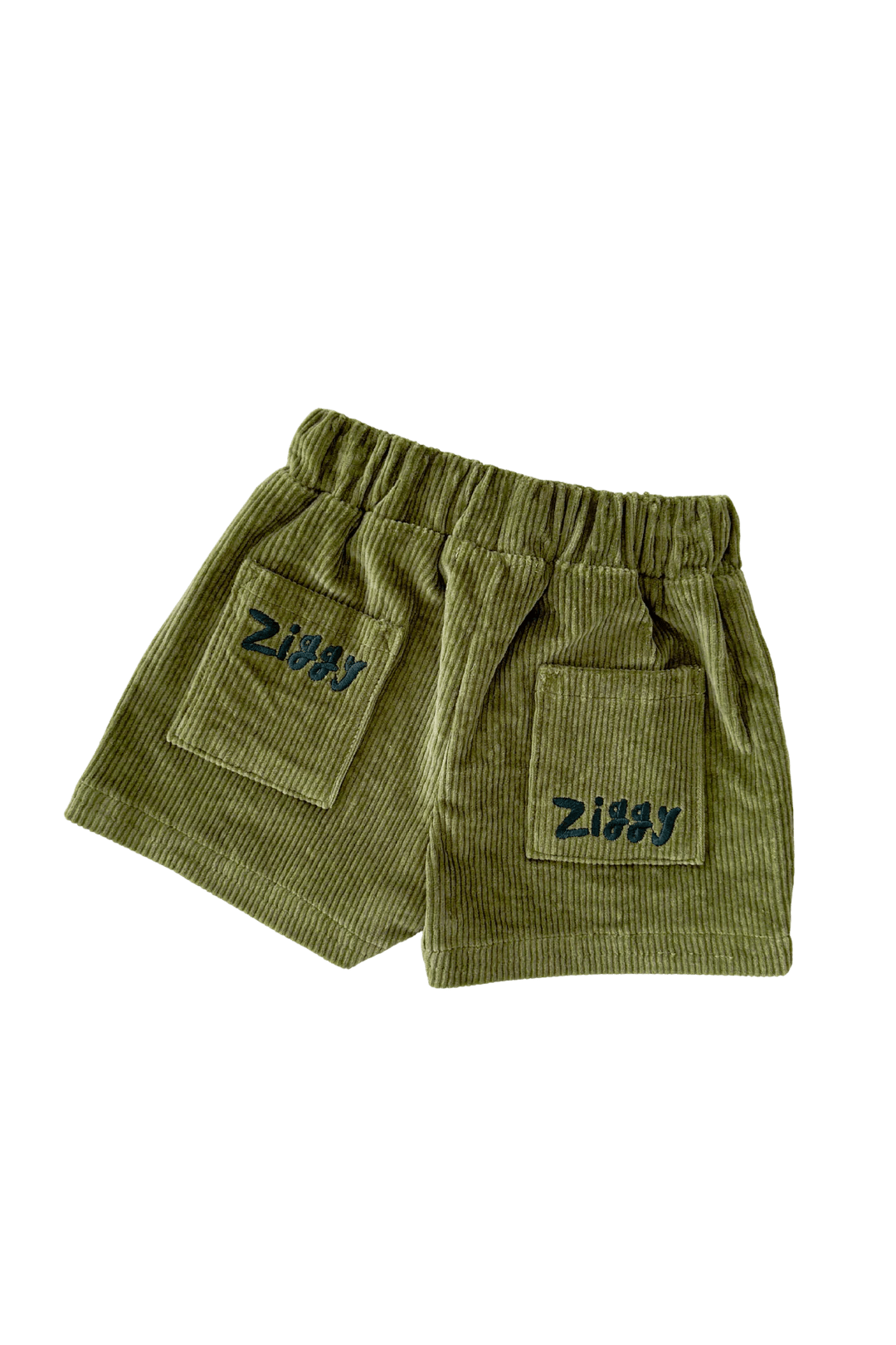 CORD SHORTS | EVERGREEN - Aster & Ruby