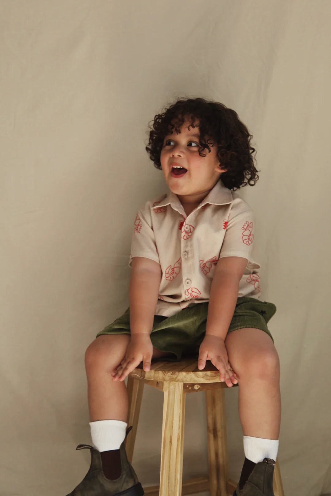 CORD SHORTS | EVERGREEN - Aster & Ruby