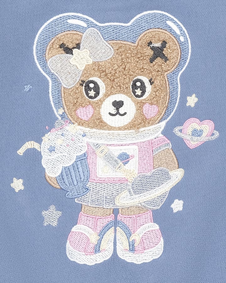 Cosmic Milkshake Astro Hux Sweatshirt - Aster & Ruby