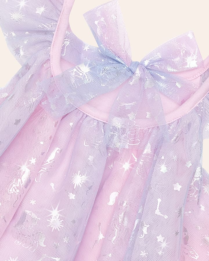 Cosmic Unicorn Frill Tulle Dress - Aster & Ruby