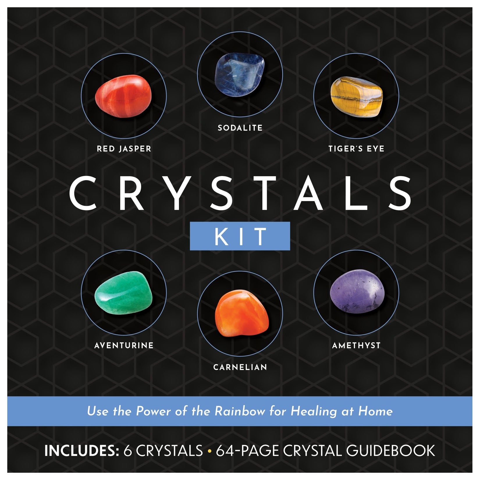 Crystals Kit: Use the Power of the Rainbow for Healing at Home-Aster & Ruby