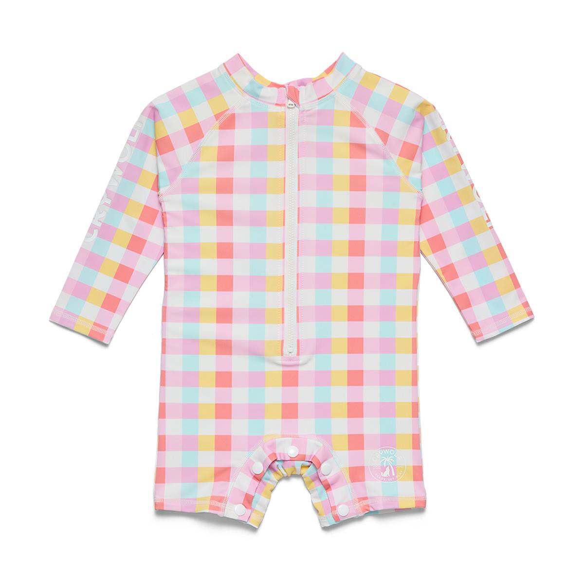 Baby Rash Suit Pop Gingham